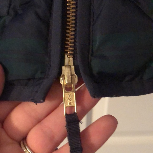 JCrew Plaid Puffer Vest - Picture 6 of 8